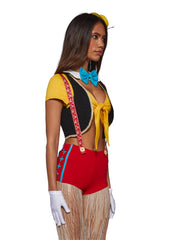 Wooden Puppet Boy Costume