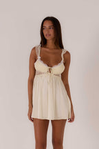 Flavia Yellow Babydoll