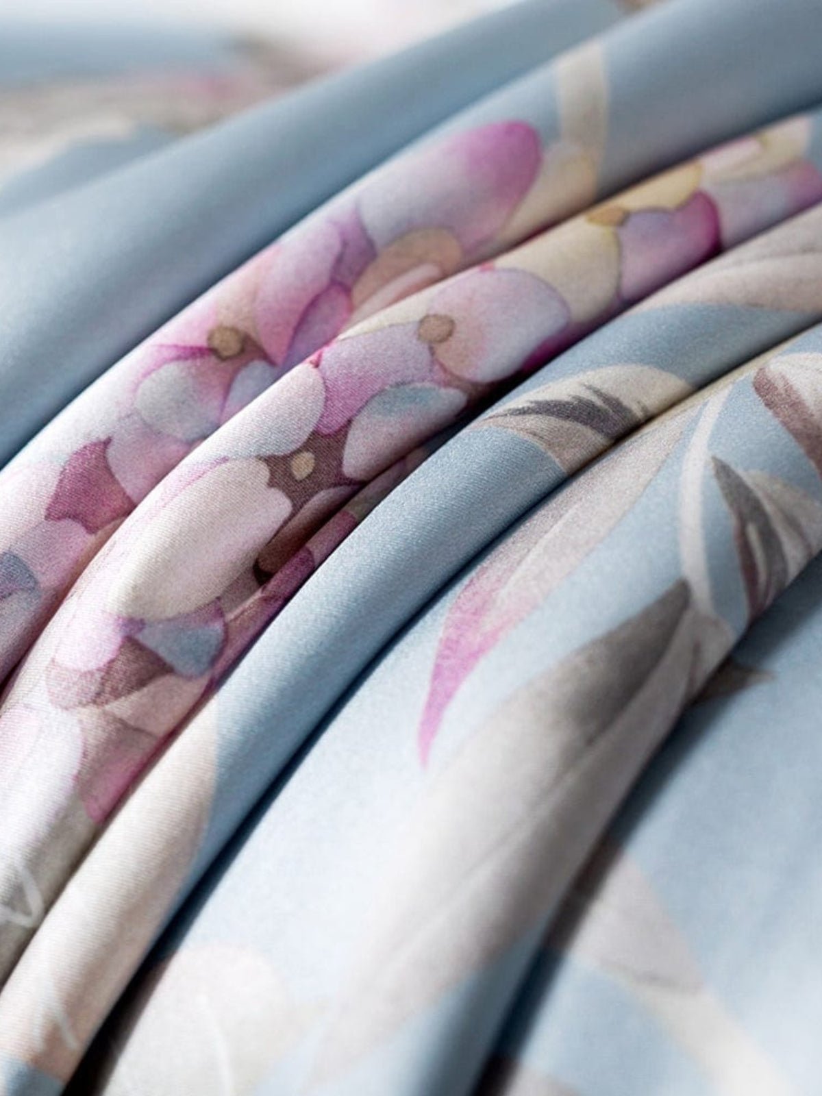Luxury Floral Mulberry Silk Blanket