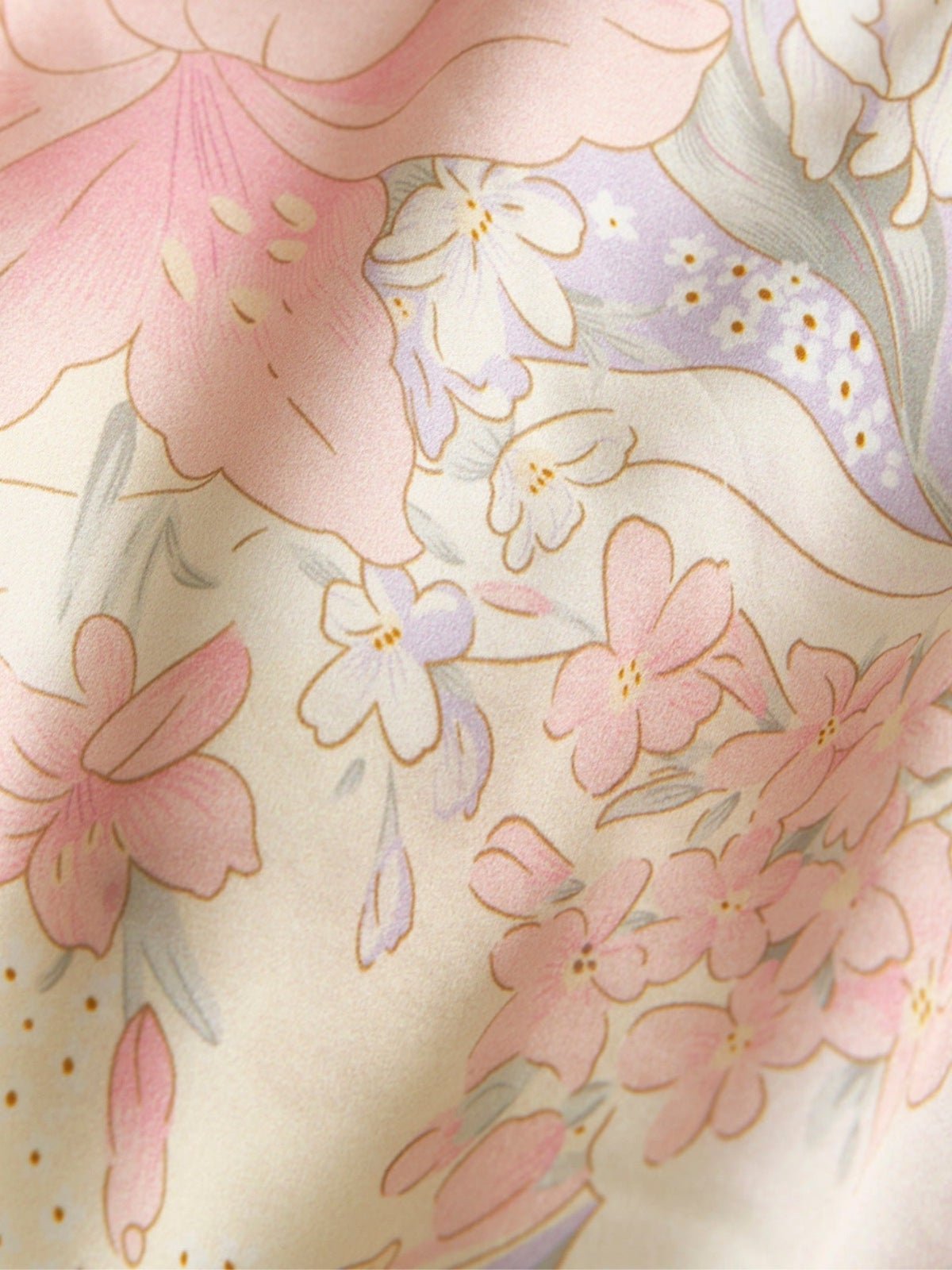 Luxury Floral Mulberry Silk Blanket