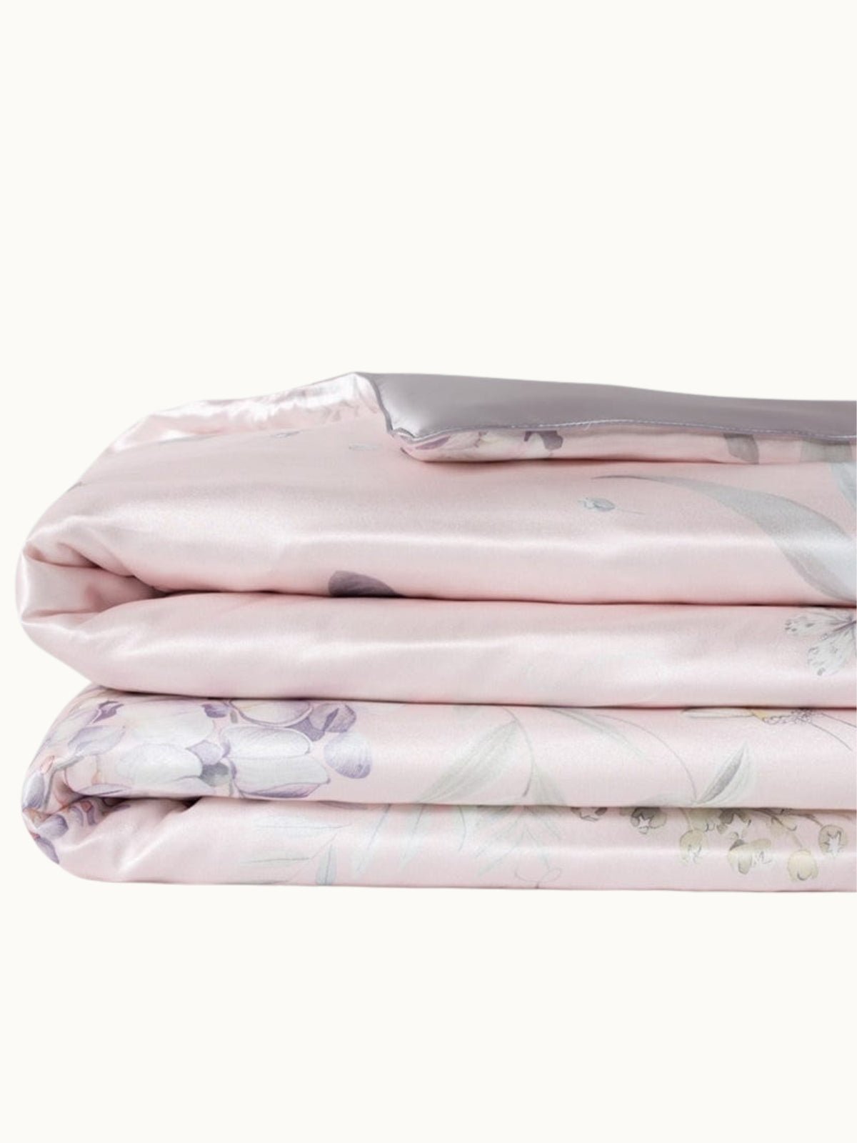 Luxury Floral Mulberry Silk Blanket