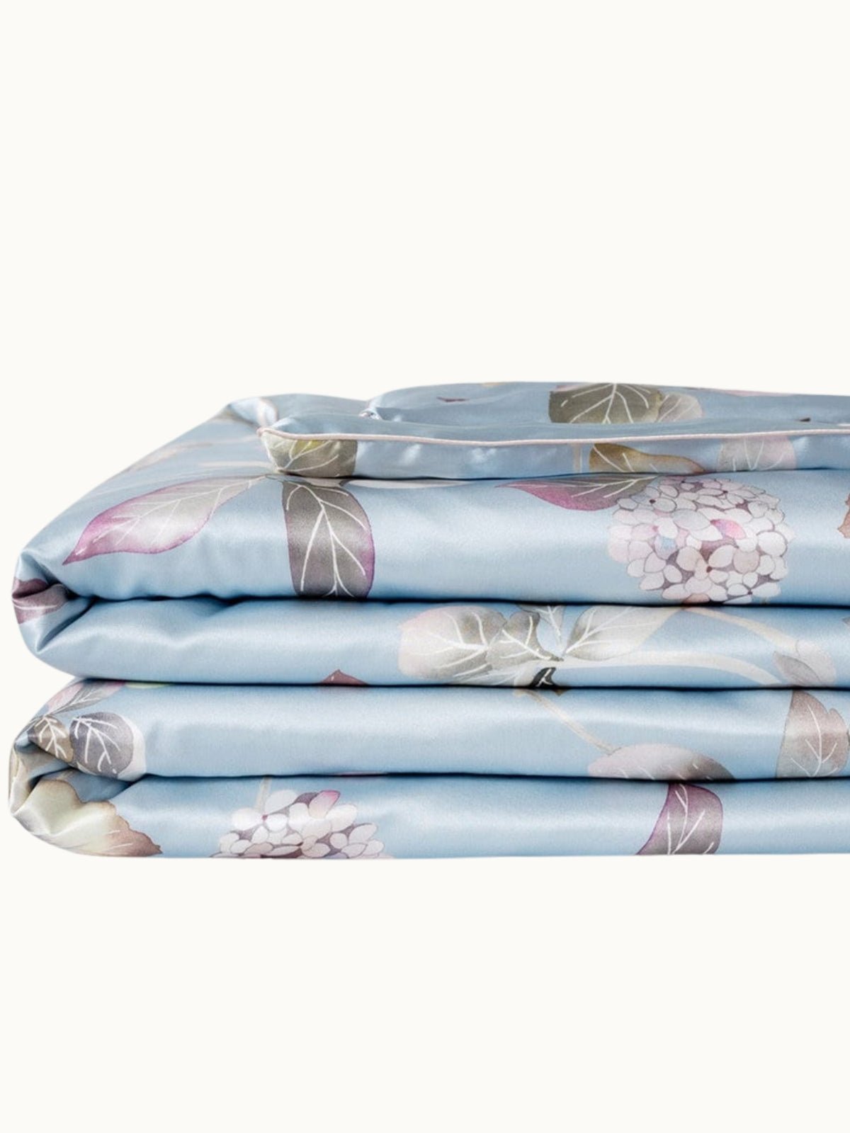 Luxury Floral Mulberry Silk Blanket