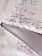 Luxury Floral Mulberry Silk Blanket