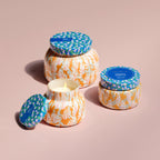 Havana Vanilla Pattern Play Printed Travel Tin Candle