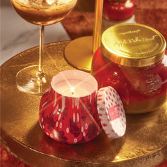 Apple Cider Social Holiday Pattern Play Petite Candle