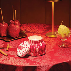 Apple Cider Social Holiday Pattern Play Signature Candle