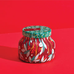 Tinsel & Spice Holiday Pattern Play Petite Candle