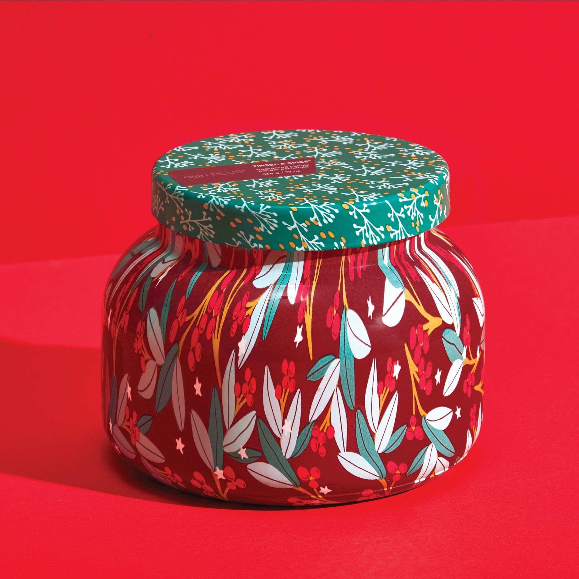 Tinsel & Spice Holiday Pattern Play Signature Candle