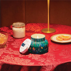 Volcano Holiday Pattern Play Signature Candle