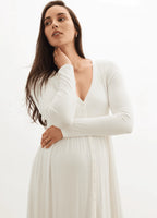 The Softest Rib Nursing Dress