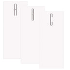 Gray Initial Skinny Notepad