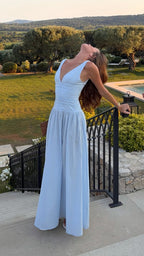 Sanya Maxi Dress - Blue