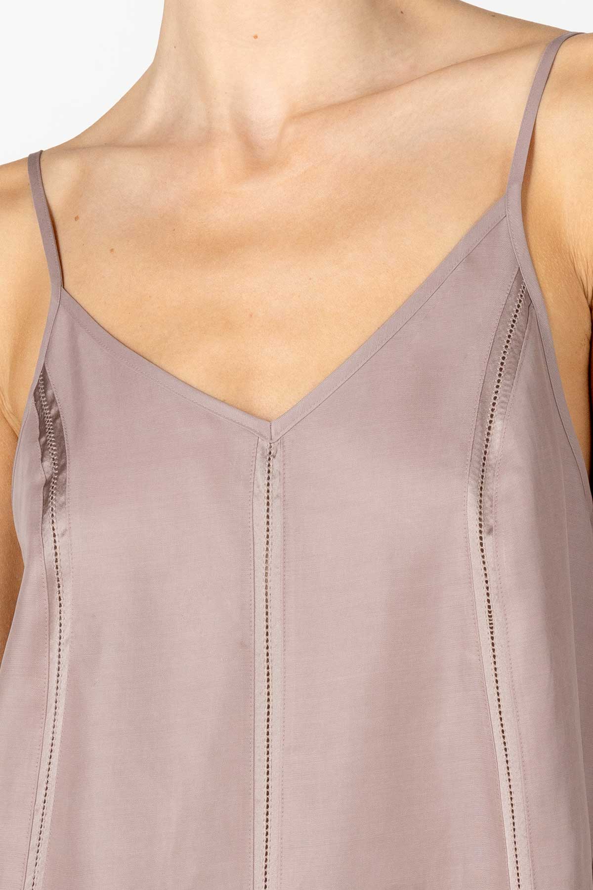 Kacey City High V Neck Camisole