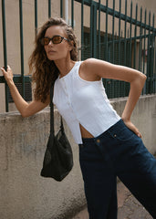 AFENDS Womens Lana - Seersucker Top - Off White