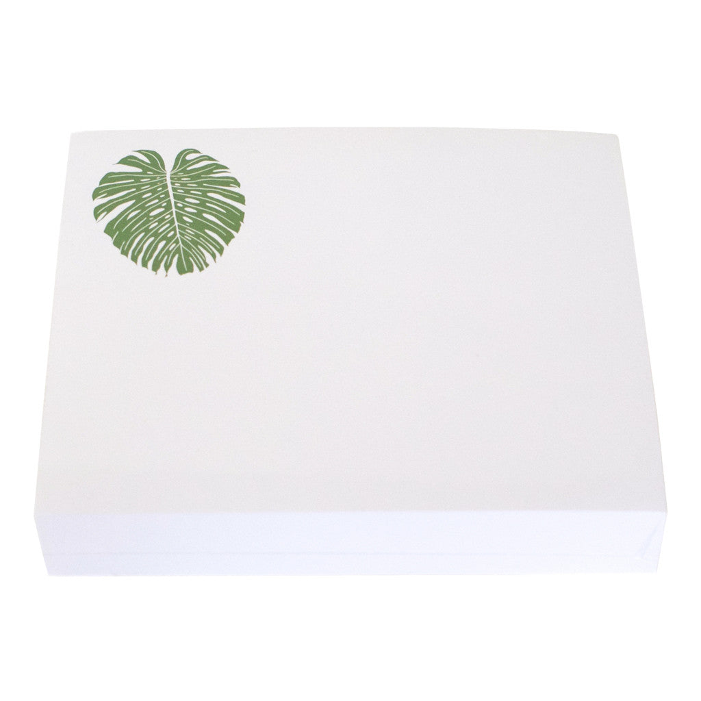 Monstera Leaf Large Notepad