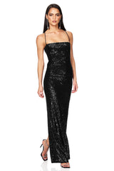 Lumina Lace Back Gown