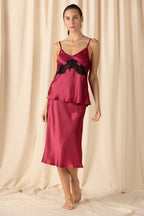 Mischa Fluted Half Slip