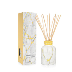 Pineapple Flower Modern Marble Petite Reed Diffuser