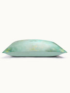 Monet Inspired Premium Silk Pillowcase – Water Lilies Green