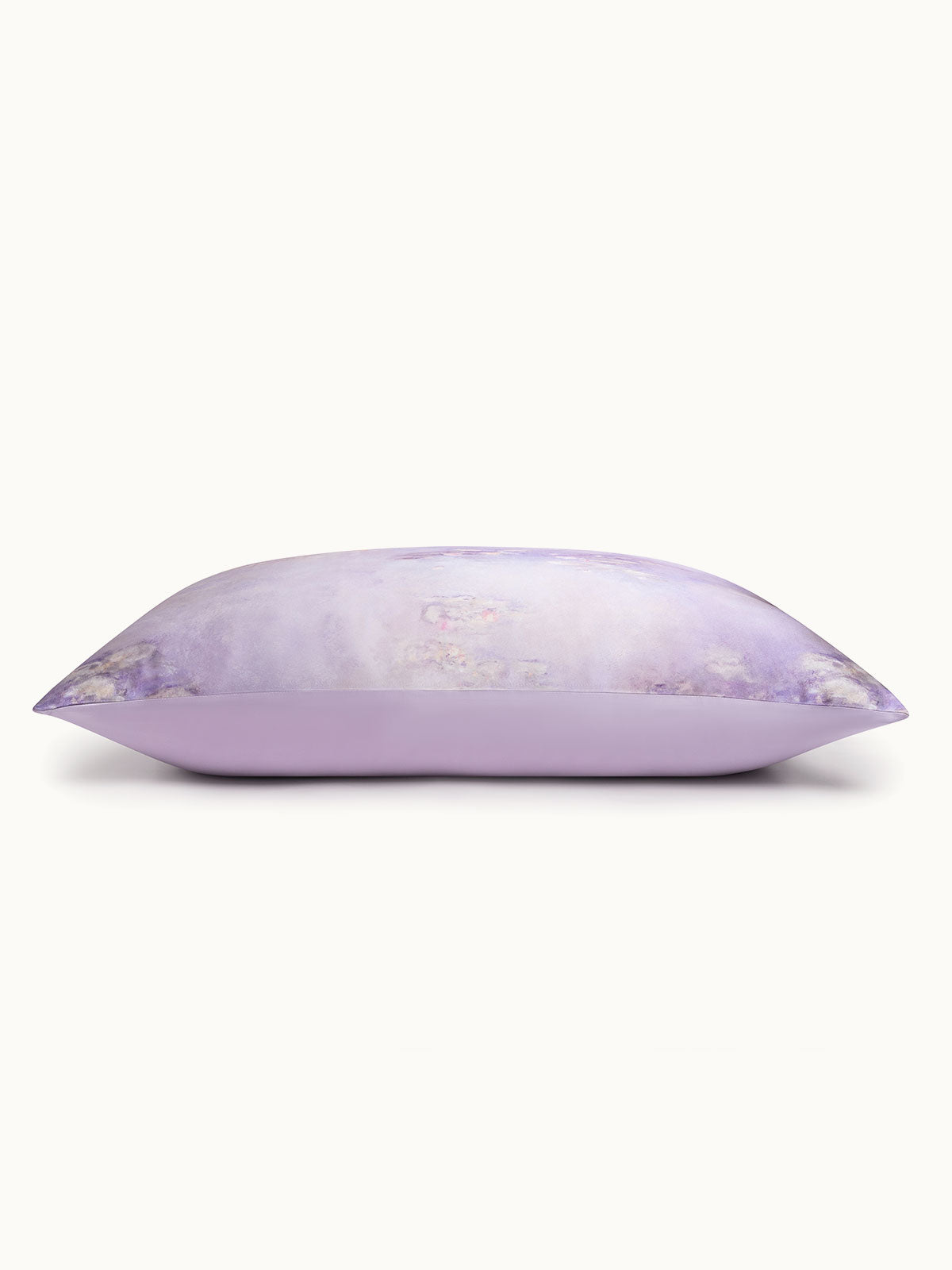 Monet Inspired Premium Silk Pillowcase – Water Lilies Lilac