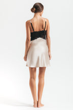 Morgan Cradle Bust Silk Chemise