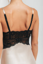 Morgan Cradle Bust Silk Chemise