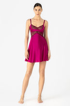 Morgan Cradle Bust Silk Chemise