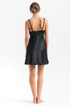 Morgan Iconic Bust-Support Silk Chemise