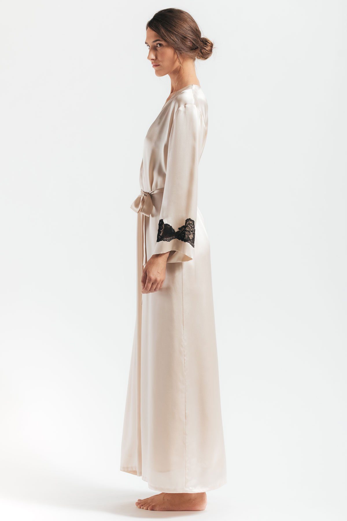 Morgan Long Silk Robe