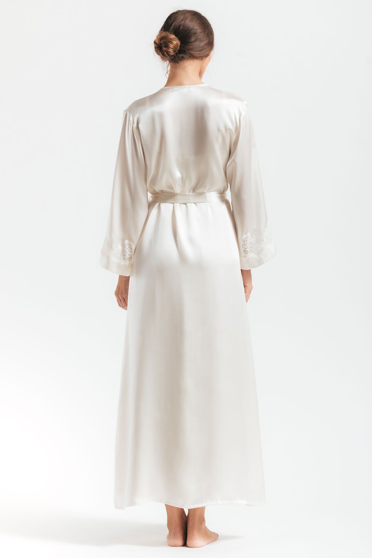 Morgan Long Silk Robe