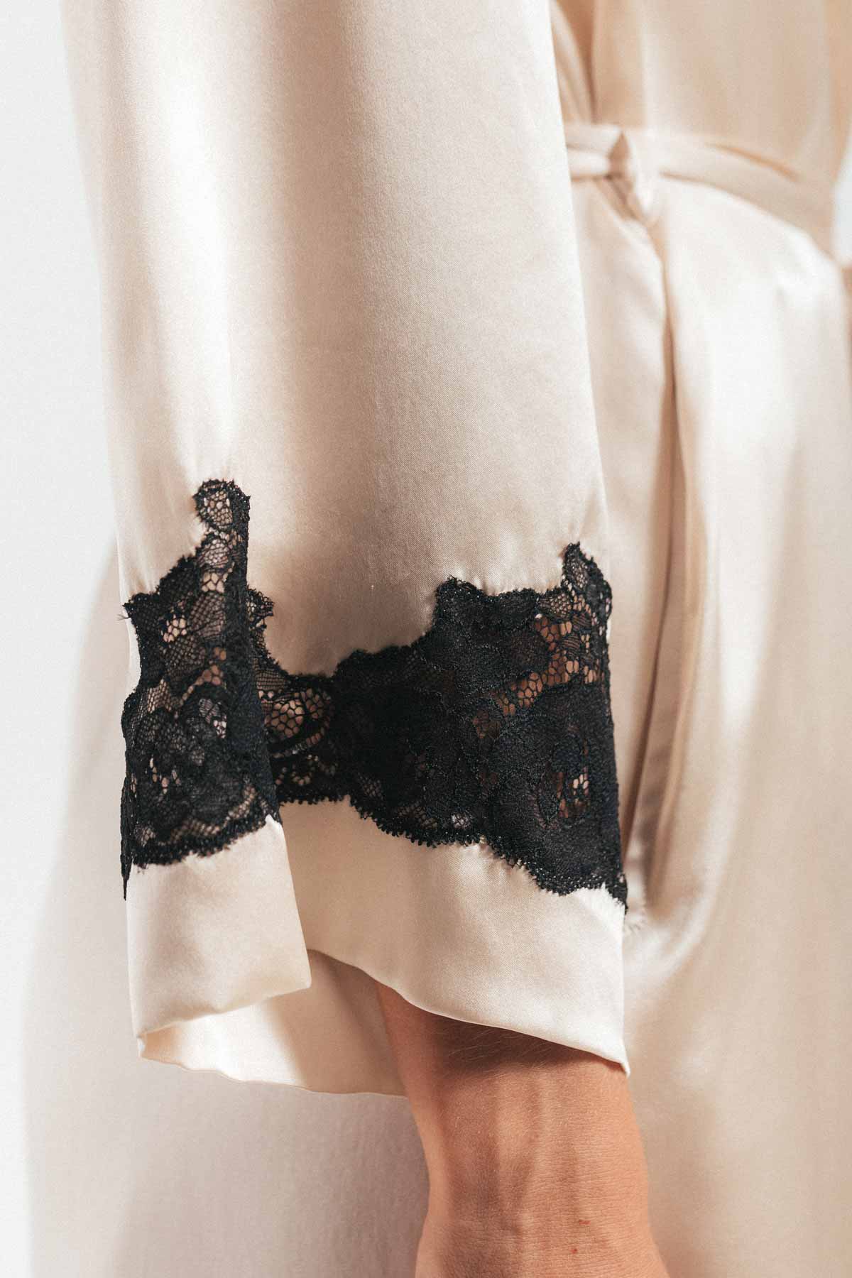 Morgan Long Silk Robe