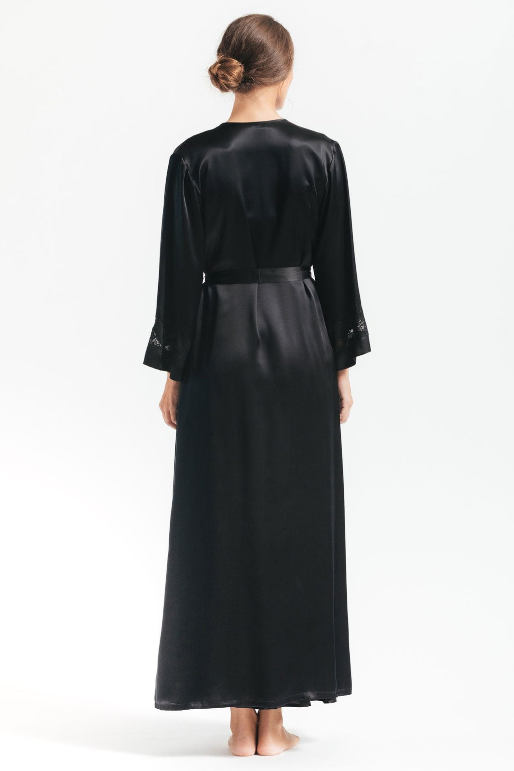 Morgan Long Silk Robe
