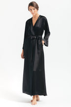 Morgan Long Silk Robe