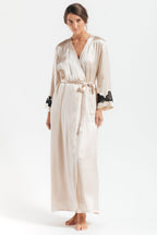 Morgan Long Silk Robe