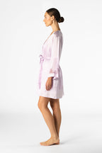 Morgan Iconic Short Silk Robe