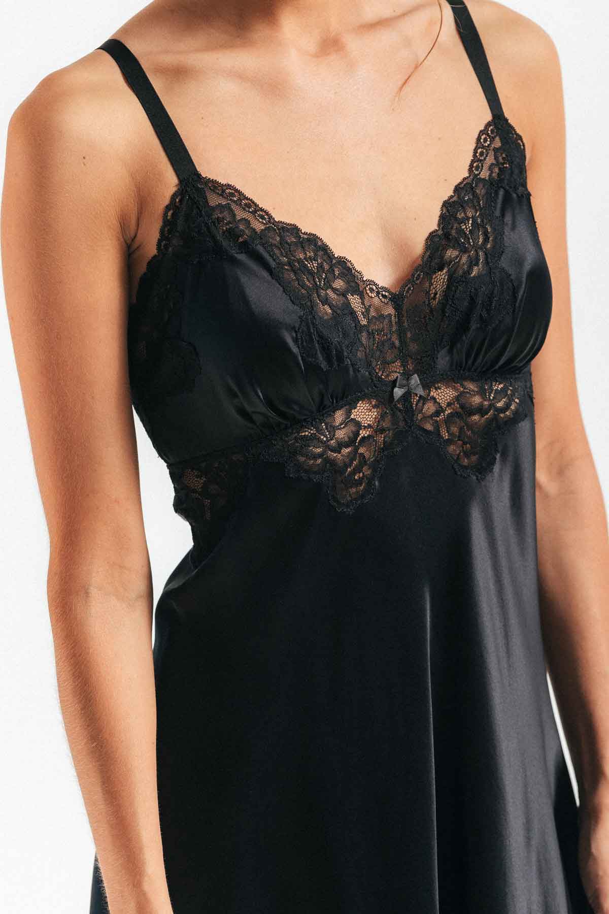 Morgan Vintage Long Silk Gown