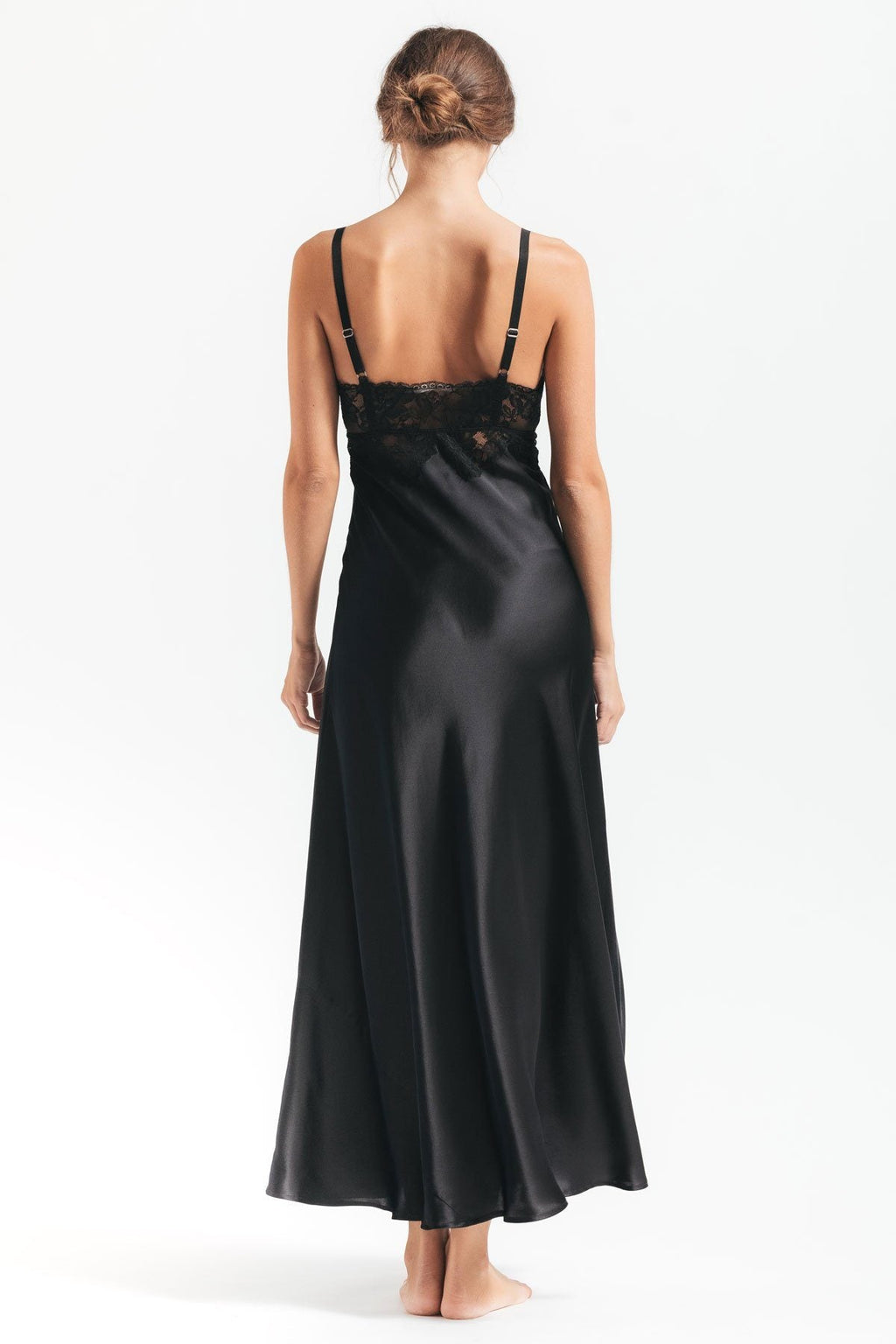 Morgan Vintage Long Silk Gown