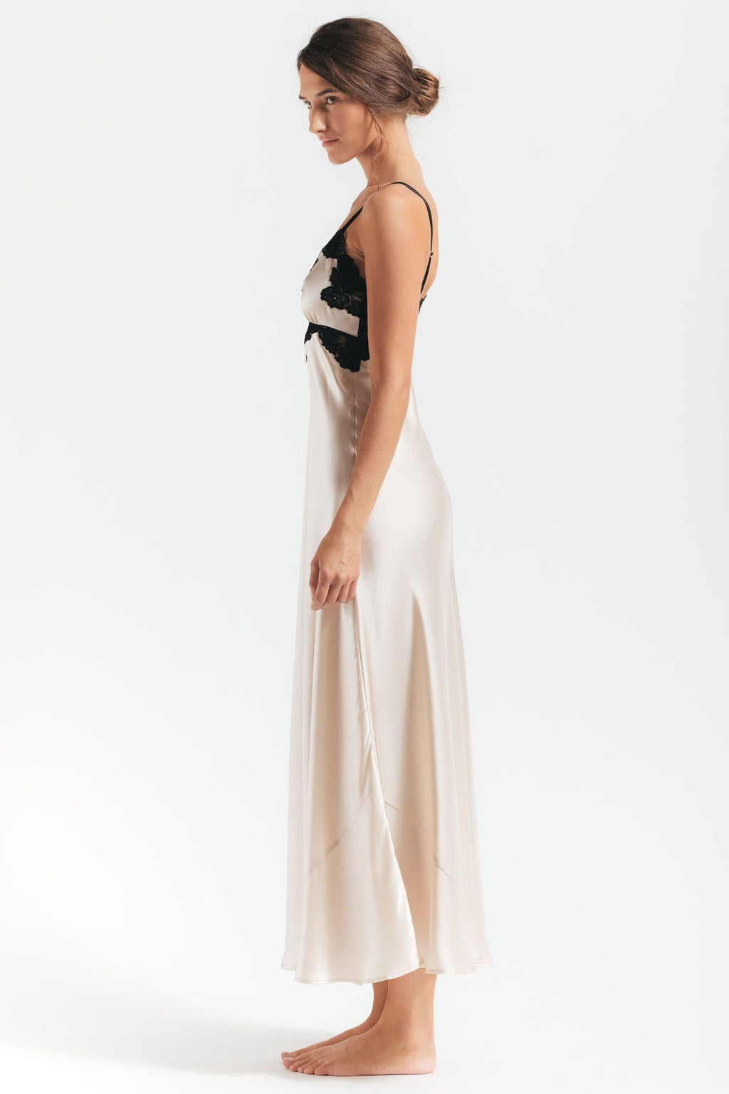 Morgan Vintage Long Silk Gown