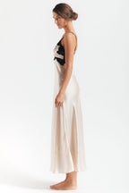 Morgan Vintage Long Silk Gown
