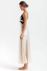 Morgan Vintage Long Silk Gown