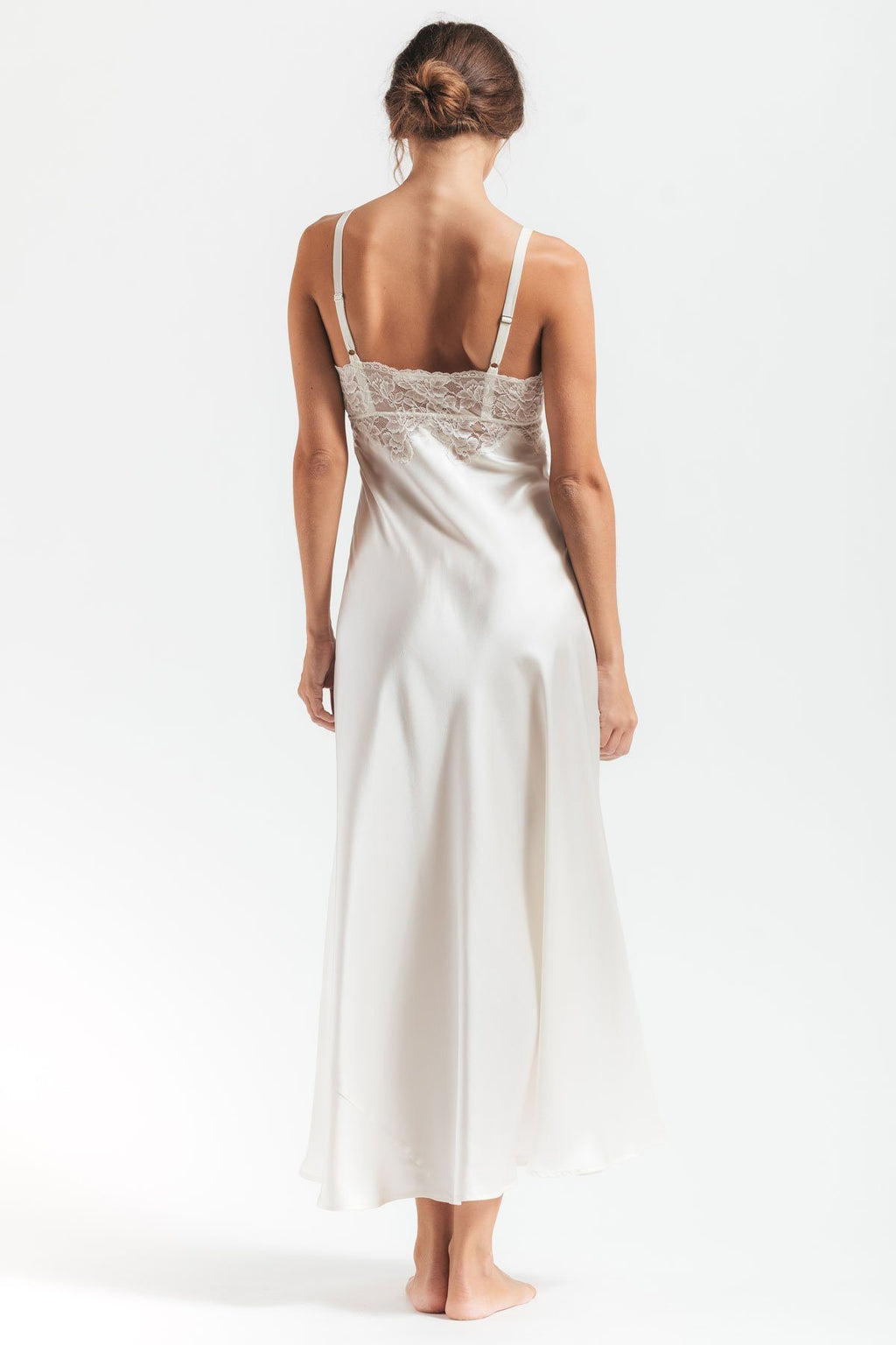 Morgan Vintage Long Silk Gown