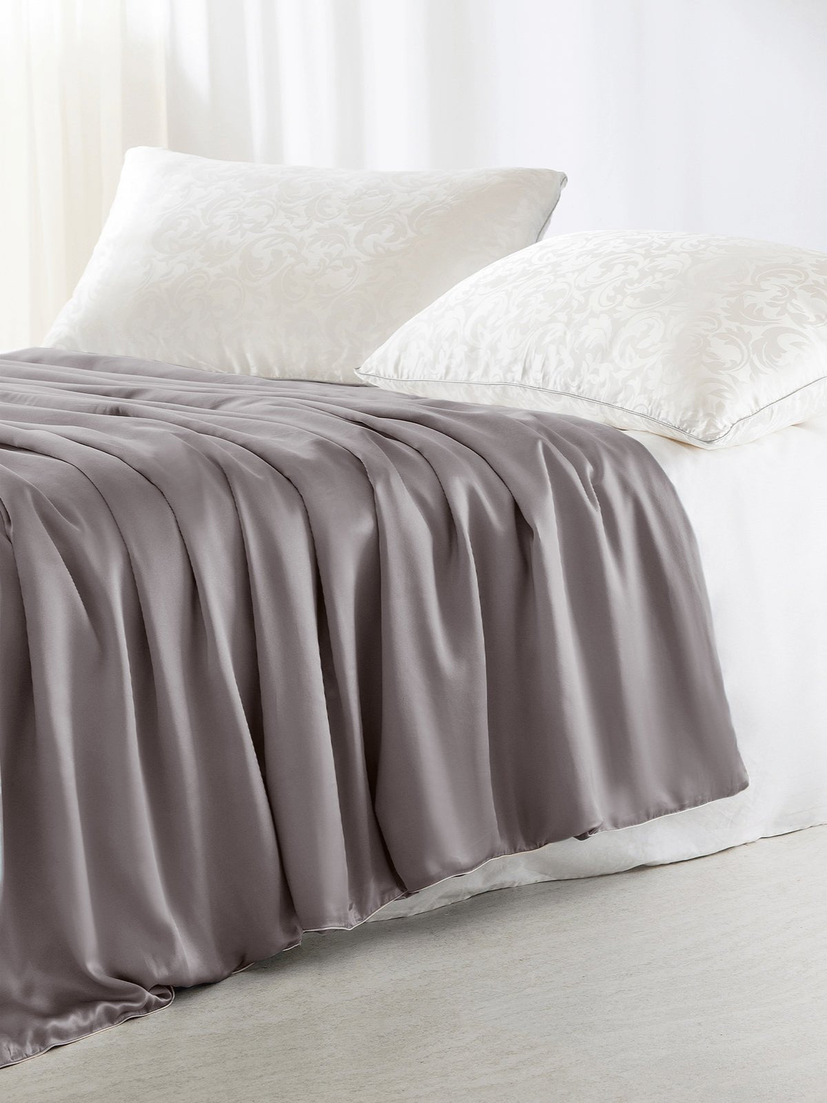 Luxury Mulberry Silk Throw Blanket
