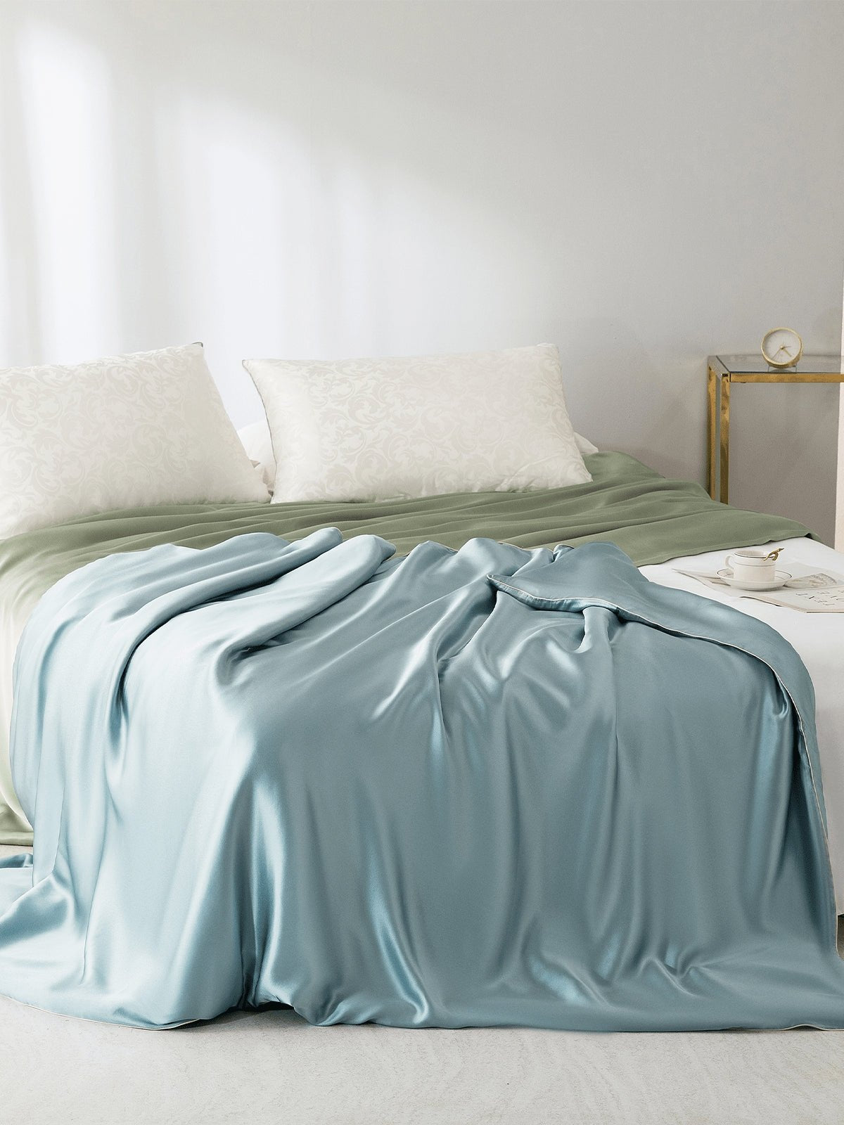 Luxury Mulberry Silk Throw Blanket