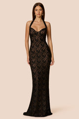 Mystique Halter Gown
