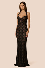 Mystique Halter Gown
