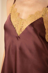 Natasha Deep-V Lace Camisole