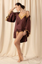Natasha Deep-V Lace Camisole