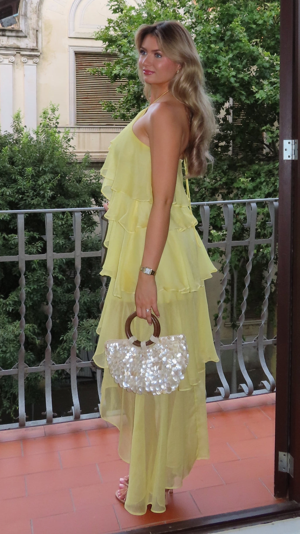 Soho Maxi Dress - Yellow