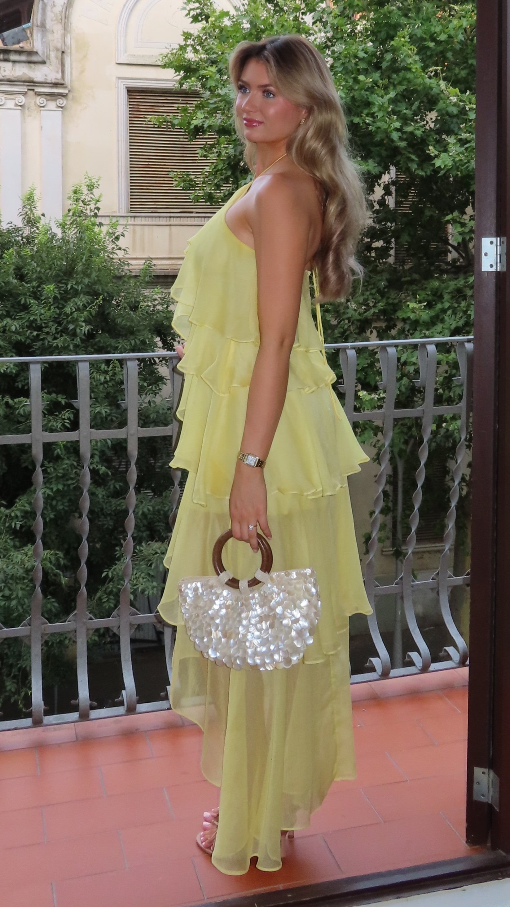 Soho Maxi Dress - Yellow