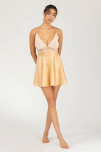 Allegra Soulful Babydoll Silk Chemise